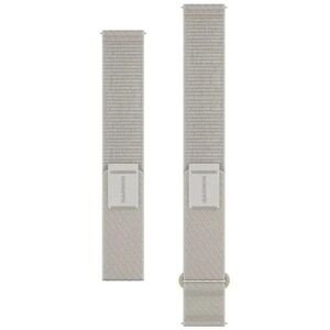Garmin ComfortFit Quick Release 18 mm nejlon szíj - Light Sand/French Gray kép