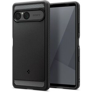 Spigen Rugged Armor Sony Xperia 10 VII matt fekete tok kép