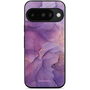 Mobiwear Glossy Google Pixel 10 lila márvány fényes tok kép