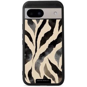 Mobiwear Glossy Google Pixel 8A zebracsíkok fényes tok kép