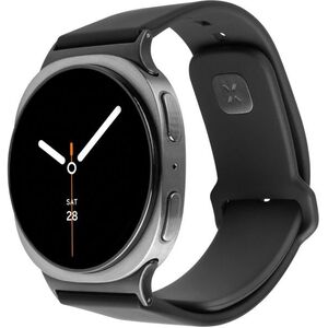 FIXED Silicone Sporty Strap Samsung Galaxy Watch 8 - fekete kép