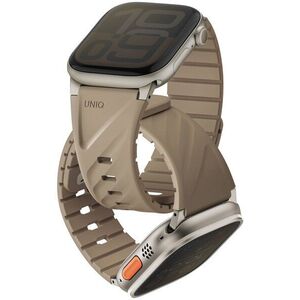UNIQ Fluo Apple Watch 49 / 46 / 45 / 44 / 42 / 41 / 40 mm szíj - Soft Sand kép