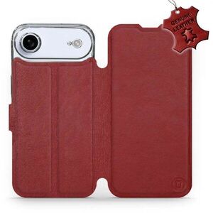 Mobiwear Flip Apple iPhone Air piros bőrtok kép