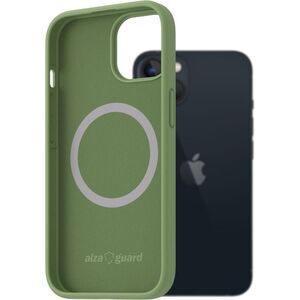 AlzaGuard iPhone 13 zöld szilikon Magsafe tok kép