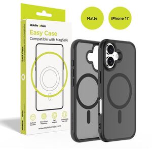 Mobile Origin iPhone 17 matt fekete hibrid MagSafe tok kép