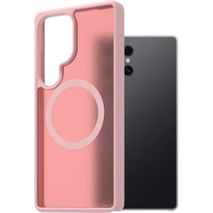 AlzaGuard Matte Case Compatible with Magsafe Samsung Galaxy S25 Ultra 5G rózsaszín tok kép