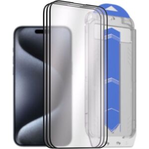 AlzaGuard Glass EasyFit DustFree iPhone 15 Pro 2.5D üvegfólia kép