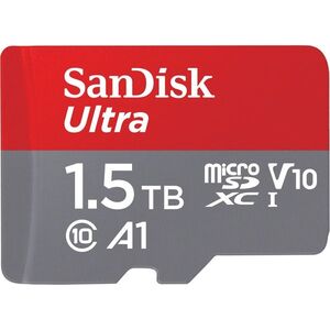 SANDISK MicroSDXC Ultra 1, 5TB + SD adapter kép