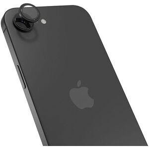 Epico alumínium védőüveg iPhone 16e/17e - kamerához - fekete kép