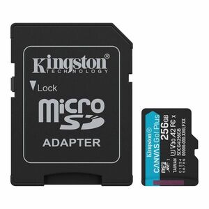 Kingston microSDXC Canvas Go Plus Gen4 256GB kép