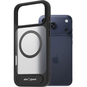 AlzaGuard Matte Case with Stand iPhone 17 Pro Max fekete MagSafe tok kép