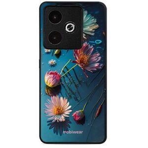 Mobiwear Glossy Realme GT 7 felszíni virágok fényes tok kép