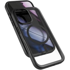 Epico Hero Pro Mag+ Case iPhone 17 Qi2 & MagSafe kompatibilis – fekete átlátszó kép
