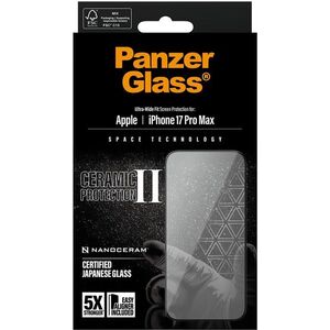 PanzerGlass Ceramic II Apple iPhone 17 Pro Max üvegfólia + felhelyező keret kép
