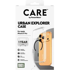 PanzerGlass CARE Apple iPhone 17 Pro Urban MagSafe átlátszó/fekete tok kép