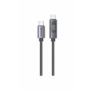 Swissten LCD kábel, USB-C/USB-C 1, 5 m kép