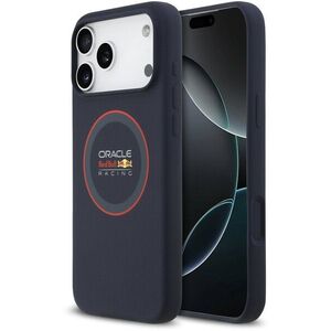 Red Bull Silicone Red Ring MagSafe iPhone 17 Pro Max Navy tok kép