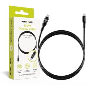 Mobile Origin 100W Display Cable USB-C to USB-C 1, 5 m, CB2 kép
