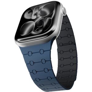 Epico Magnetic+ Silicone Apple Watch SE 40mm/Series 1-9 38/40/41mm szíj, 10-11 42mm - kék kép