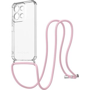 AlzaGuard Luxe Lanyard Case, Xiaomi Redmi 15C 4G/5G, POCO C85 5G/4G készülékhez, rózsaszínhez kép