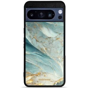Mobiwear Glossy Google Pixel 8 Pro zöldes márvány fényes tok kép