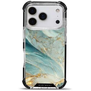 Mobiwear Elite Bumper Apple iPhone 17 Pro zöldes márvány MagSafe tok kép