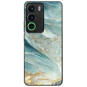 Mobiwear Glossy Realme C71 zöldes márvány fényes tok kép