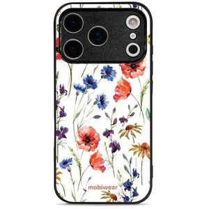 Mobiwear Glossy Apple iPhone 17 Pro virágok fényes tok kép