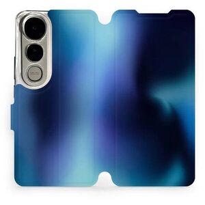 Mobiwear Flip Vivo V50 Lite kék árnyalatok tok kép