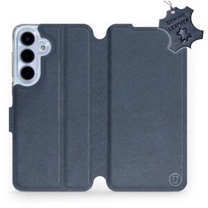 Mobiwear Flip pro Samsung Galaxy S25 FE kék bőrtok kép