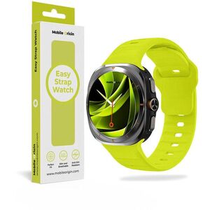 Mobile Origin Easy Strap Silicone Galaxy Watch Ultra 47mm Fluorescence Yellow kép