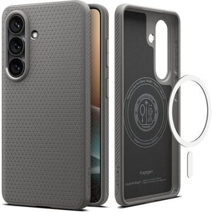 Spigen Liquid Air MagSafe Marble Gray Samsung Galaxy S26 tok kép