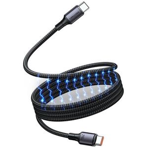 Vention USB 2.0 C Male to C Male Magnetic Cable Aluminum Alloy Type, 5 A, 1, 5 m, Black kép