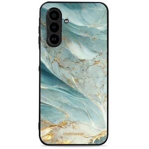 Mobiwear Glossy, fényes tok, Samsung Galaxy A17 / A17 5G, zöldes márvány kép