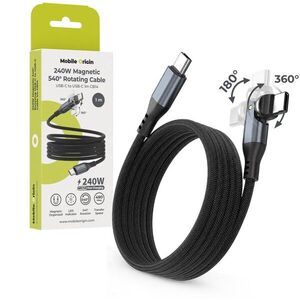 Mobile Origin 240W Magnetic 540° Rotating USB-C to USB-C Cable 1 m CB14 kép