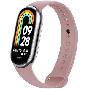 Fixed Silicone Strap Xiaomi Mi Band 8 - rózsaszín kép