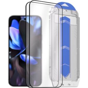 AlzaGuard Glass EasyFit DustFree 2 Pack Google Pixel 9 / 9 Pro 2.5D üvegfólia + felhelyező keret kép
