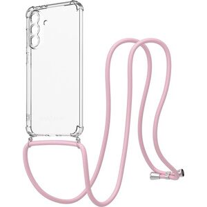 AlzaGuard Luxe Lanyard Samsung Galaxy S25 5G rózsaszín tok kép