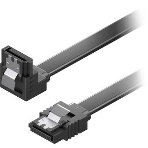 AlzaPower SATA 3.0 6 Gbps 90° 0.5 m fekete kép
