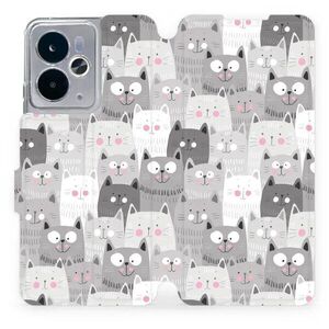 Mobiwear Flip Realme 14T 5G cicák tok kép