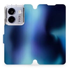 Mobiwear Poco M7 Pro 5G flip tok - kék árnyalat kép