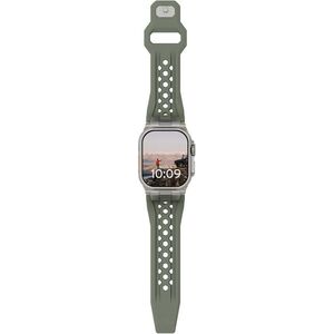 UAG Monarch Strap Apple Watch 49mm / 46mm /45mm / 44mm / 42mm szíj - Olive Titanium kép