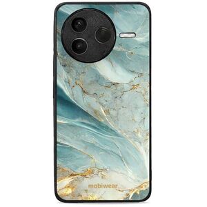 Mobiwear Glossy Xiaomi POCO F7 Pro 5G fényes tok - zöldes márvány kép
