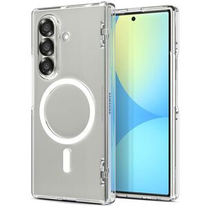 Spigen Ultra Hybrid Pro MagSafe Cclear White Samsung Galaxy Z Fold 7 tok kép