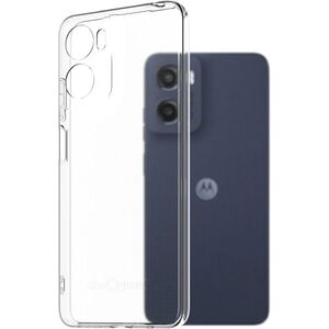 AlzaGuard Crystal Clear TPU Case Motorola Moto E15 tok kép