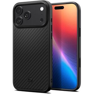 Spigen Enzo Aramid T Black iPhone 17 Pro Max tok kép
