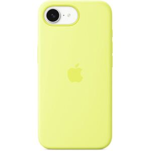 Apple iPhone 16e neonsárga szilikon tok kép
