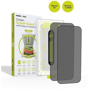 Mobile Origin Screen Guard Privacy With Easy Applicator 2 Pack iPhone Air üvegfólia kép