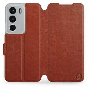 Mobiwear Flip Realme C71 barna tok kép