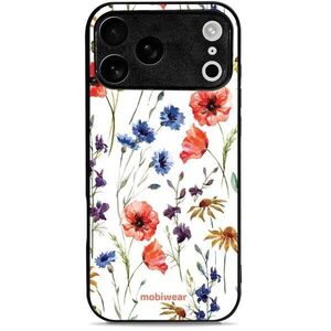 Mobiwear Glossy Apple iPhone 17 Pro Max virágok fényes tok kép